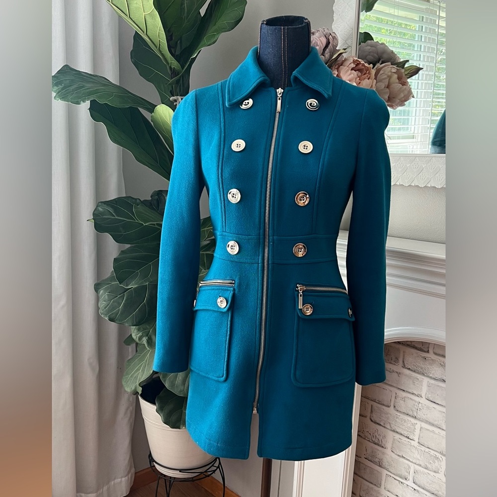 INC Teal Jacket XS